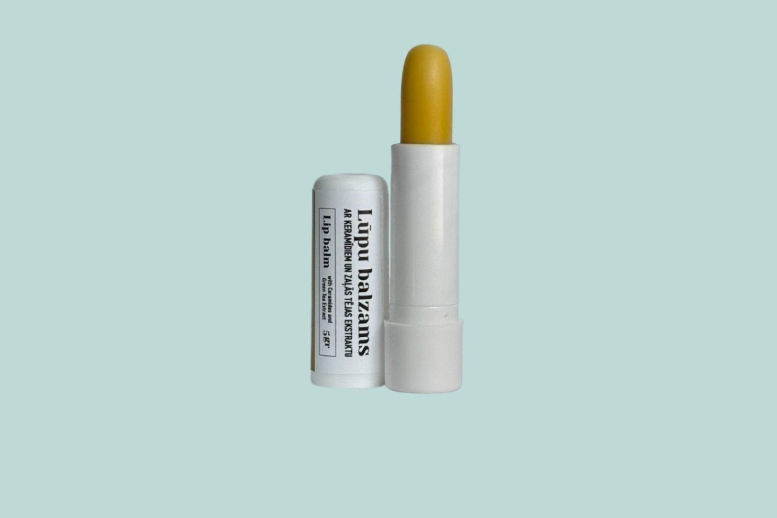 Lip balm with ceramides and green tea extract 5gr